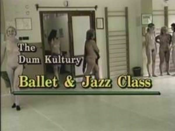 Dance school for nudists - learning ballet and jazz