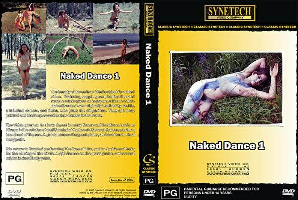 Dancing Nude in nature, young naturists