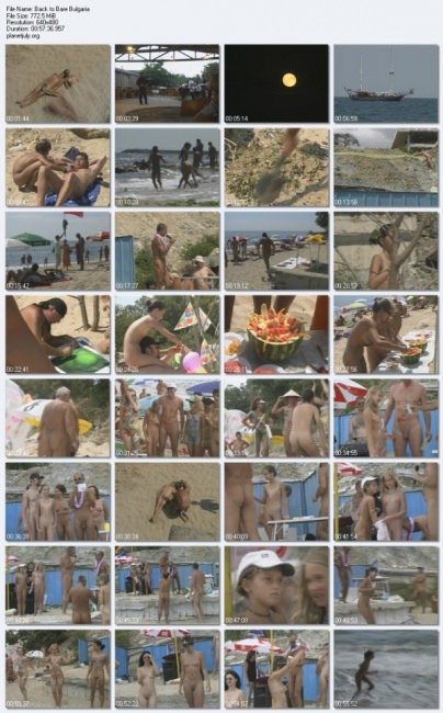 Nudists Bulgaria - video from popular nudist beaches