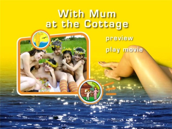 Family naturism video - With Mum at the Cottage