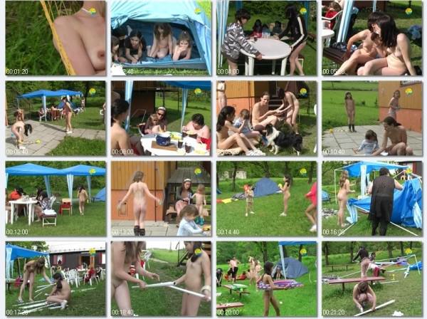 Family nudism - Naturist Freedom - Hoola Hoola