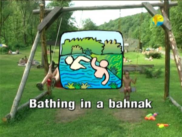 Bathing in a Bahnak-Family Naturism