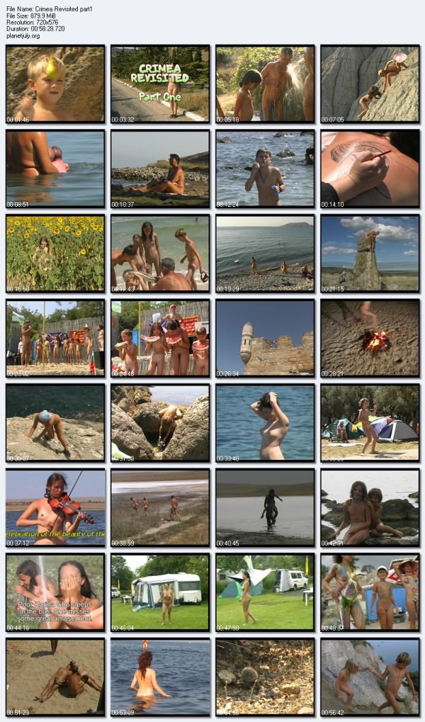 Crimea Revisited - family nudism video