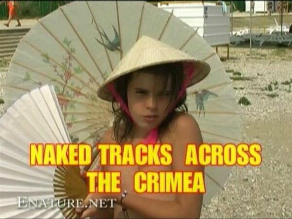 Naked Tracks Across the Crimea - family nudism video