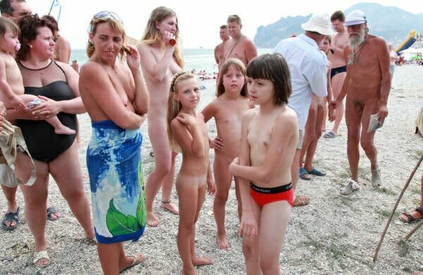 Nudism in the Crimea, Ukraine, the Black Sea