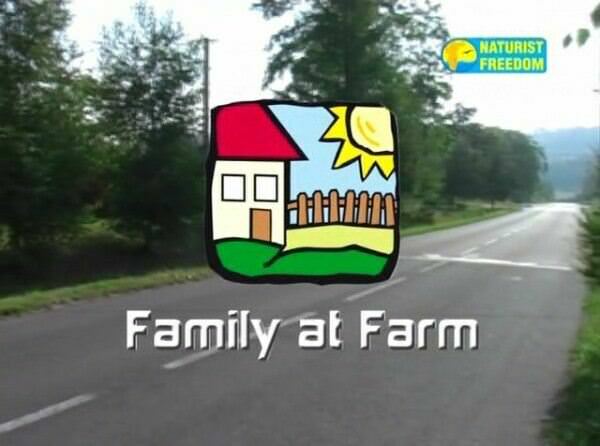 Family at Farm - family naturism