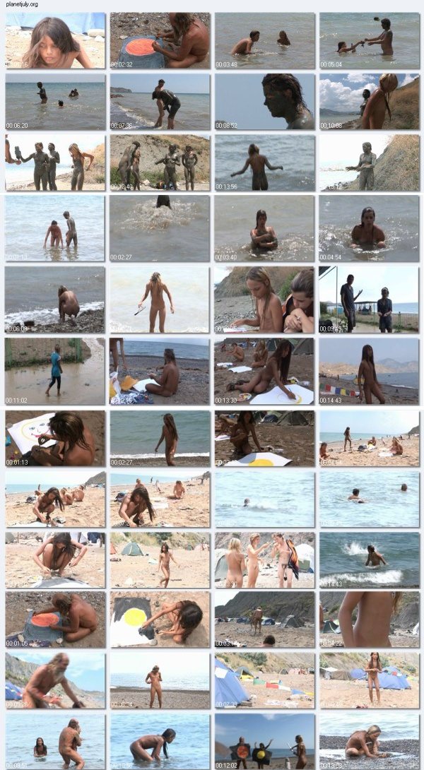 Nudism video - Mars and Muddy Merry-Making