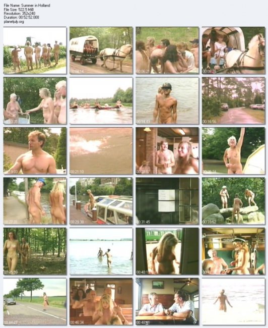 Nudists Holland - video about family nudism