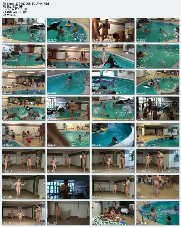 Naturism in the pool (Purenudism HD Video)