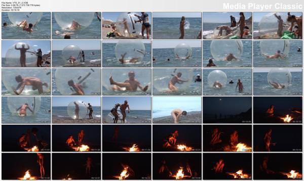 Family nudism video - Great Balls and Naked Fire