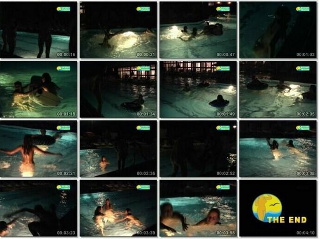 Night nudism of video