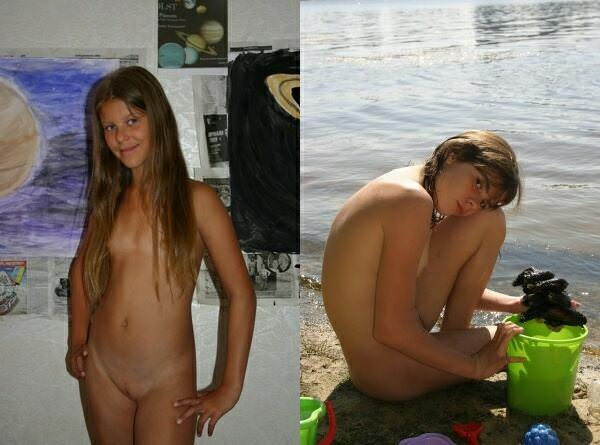 Young girls of nudist - Purenudism