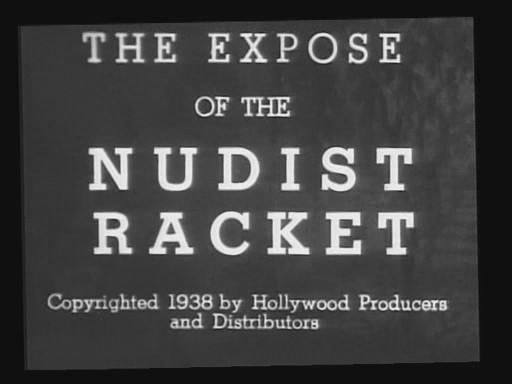 Retro family nudism - Nudist Racket (1938)