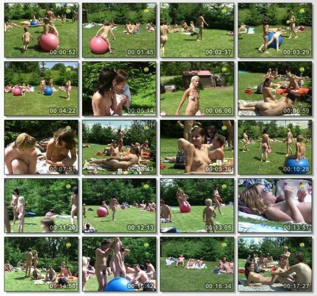 Nudist camp in the woods in the Czech Republic - You Can Never Get Enough Sunbathing