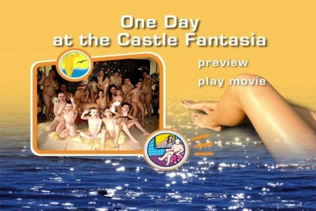 Naturism family video - One Day at ?he Castle Fantasia